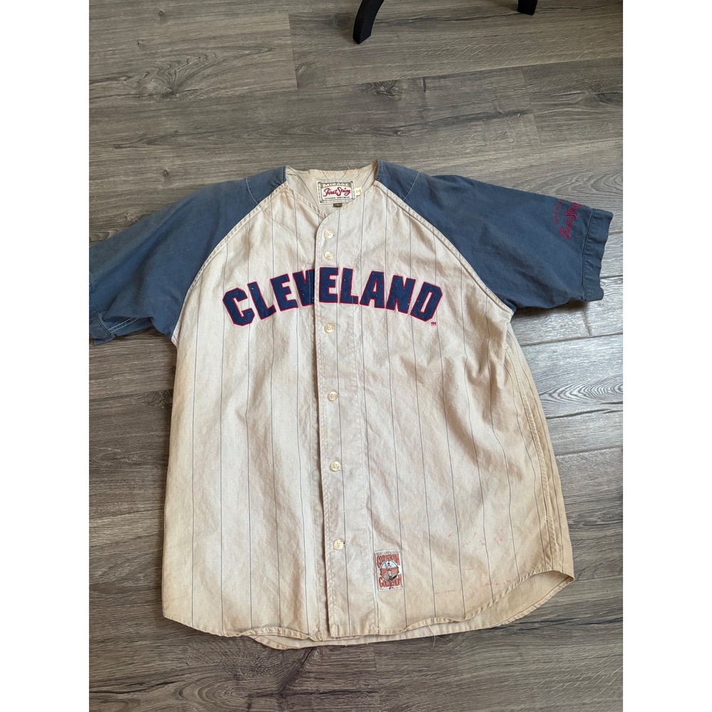 Mirage First String Vintage Cleveland Indians 1954 Baseball Jersey L‎
